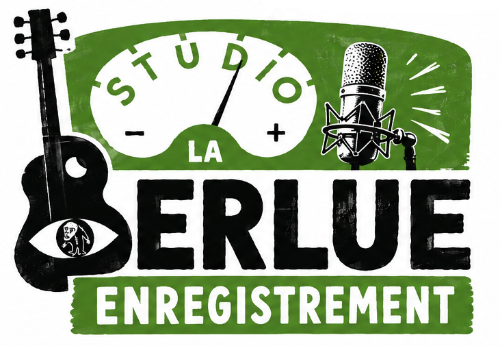 Enregistrement audio au Studio La Berlue à Montreuil
