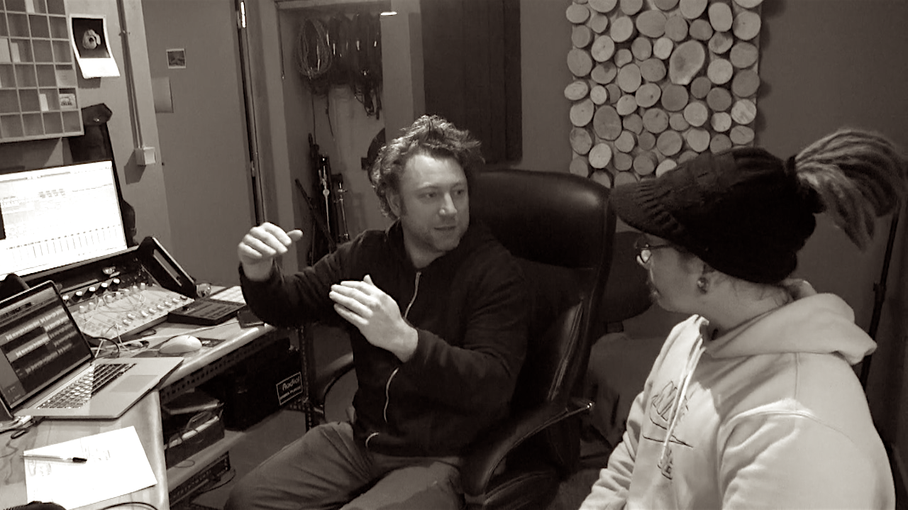 Sébastien Bironneau cabine mixage